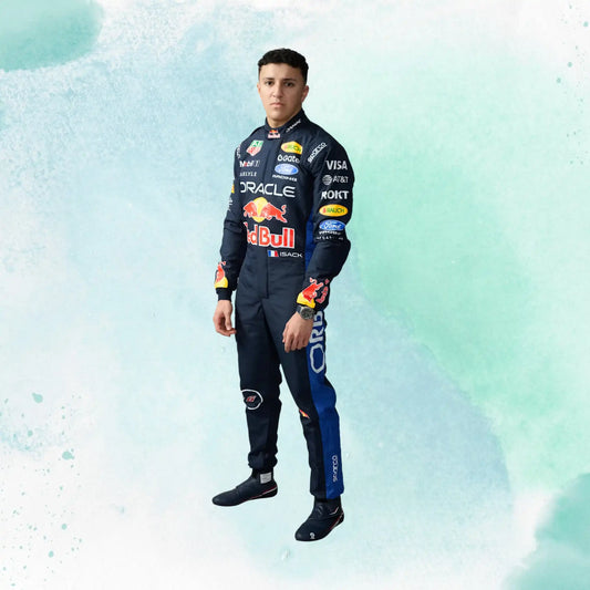 New 2026 Isack Hadjar Formula One Red Bull F1 Team Replica Race Suit