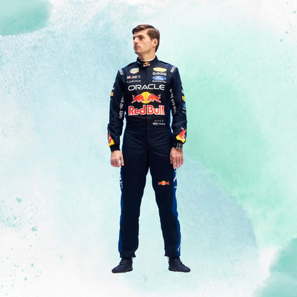 New 2026 Max Verstappen Formula One Red Bull F1 Team Replica Race Suit