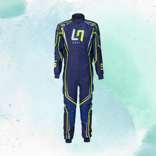 New 2022 LN Kart Suit OMP Overall Karting Suit