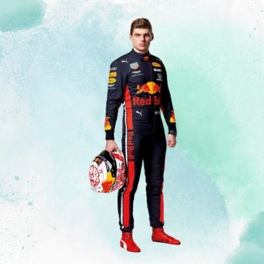 Max Verstappen 2019 Red bull Racing Suit F1 Honda Replica