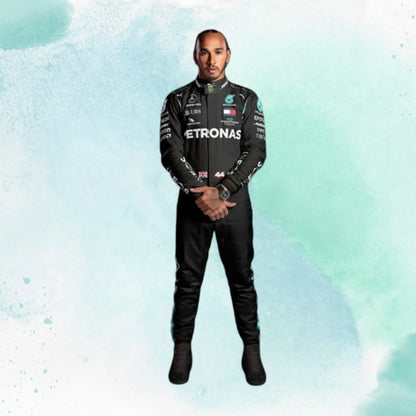 2021 Lewis Hamilton Mercedes AMG F1 Team Replica Racing Suit