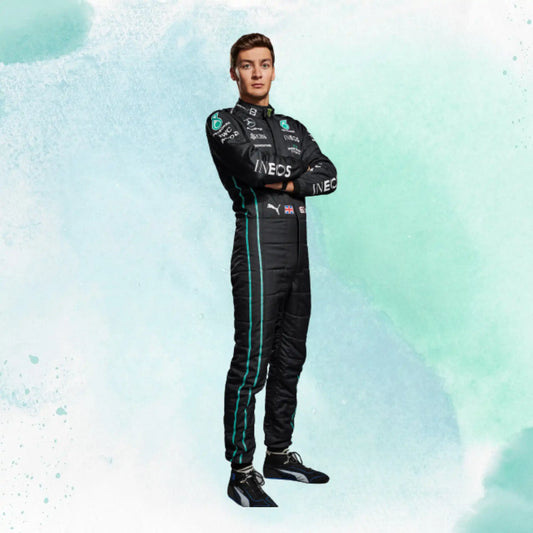 New 2022 George Russell Replica Race Suit Mercedes AMG Petronas F1