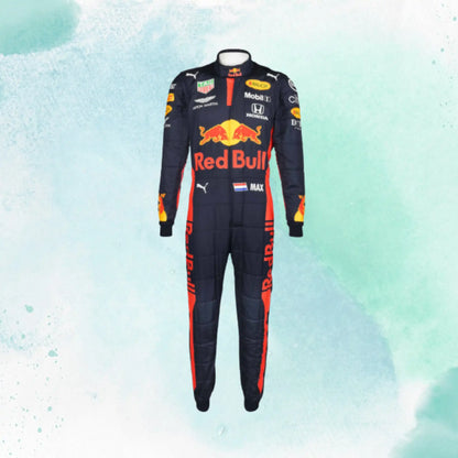 Max Verstappen 2020 Red Bull Racing F1 Replica Red bull Race Suit