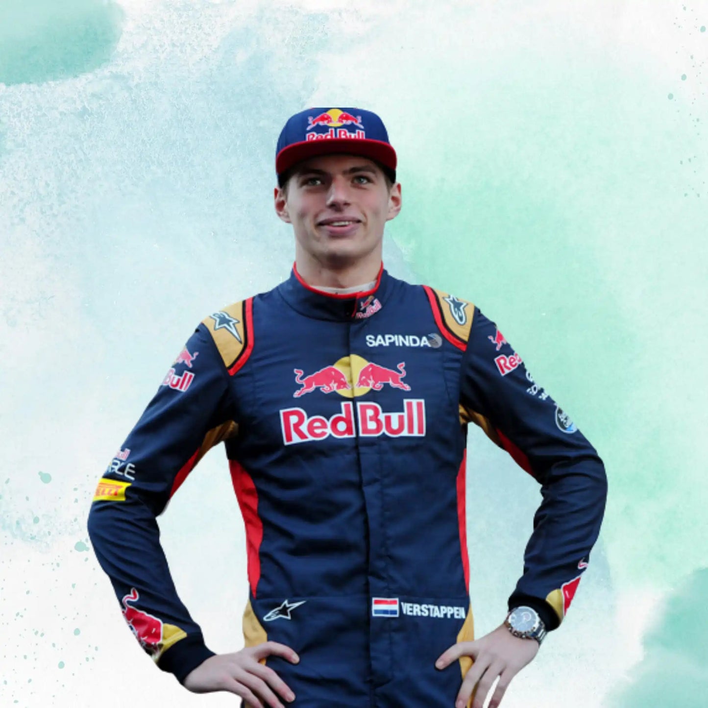 Max Verstappen 2015 F1 Red Bull Racing Suit Replica