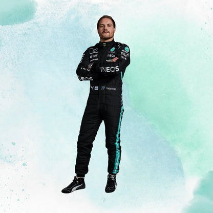 Valtteri Bottas 2021 Mercedes-AMG Petronas F1 Team Replica Racing Suit