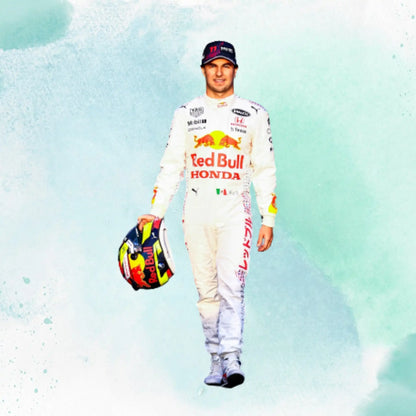 2021 Sergio Perez Turkish GP Red Bull Race Suit Replica